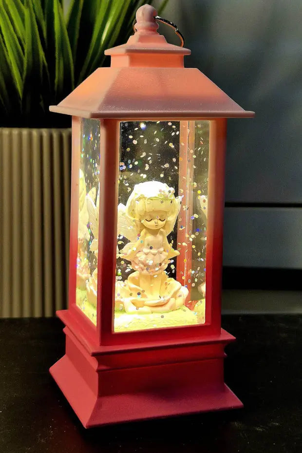 Sihirli Peri Kızı Işıklı Kar Küresi